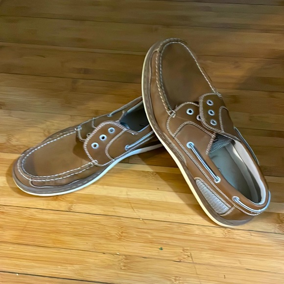 Chaps Shoes | Boat Shoes (No Laces) | Color: Brown/Tan | Size: 11 | Dawsonjones105's Closet